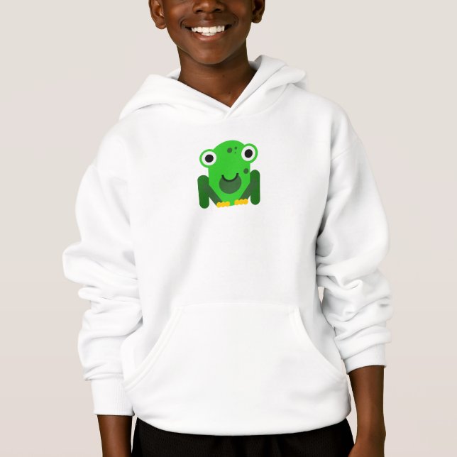 Personalised green Mr. Frog (Front)