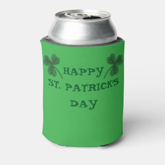 Personalised Green St. Patrick's Day Cooler (Can Back)