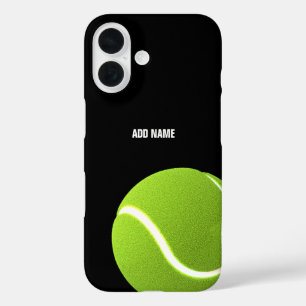 Personalised Green Tennis Ball iPhone 16 Case