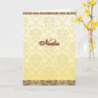 Personalised Greeting Card
