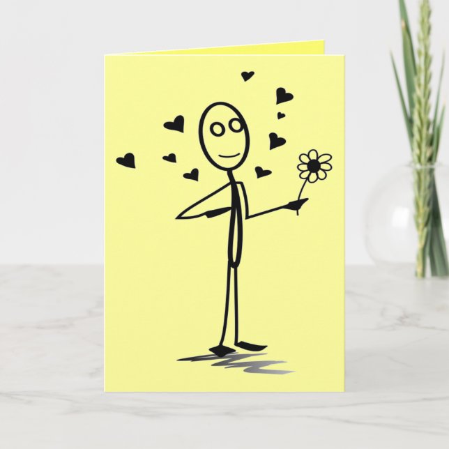 Personalised Greeting Cards - Add your own text (Front)