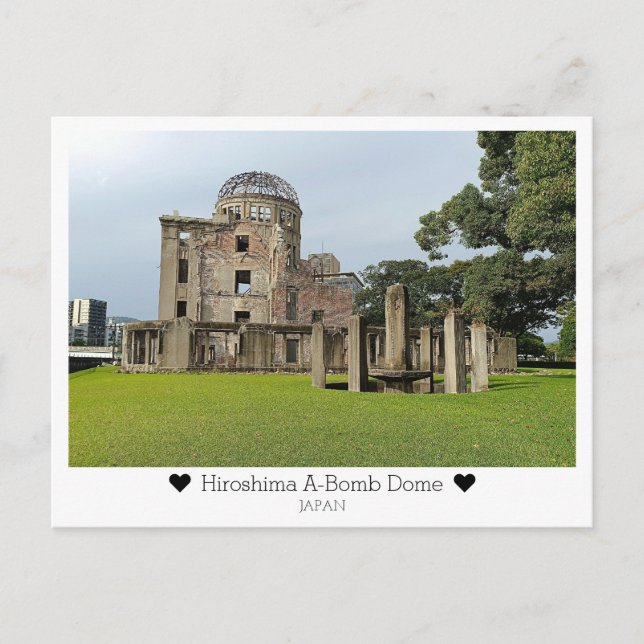 Personalised, Greetings from Hiroshima, Japan Postcard (Front)
