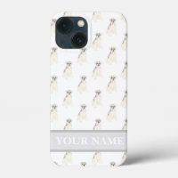 Personalised Grey and White Schnauzer Dog