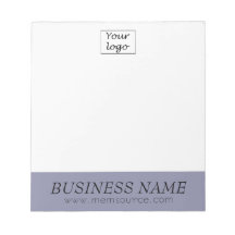 Personalised Grey Violet Store Gift Notepad