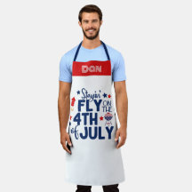 Personalised Grill BBQ Chef 4th of July Patriotic