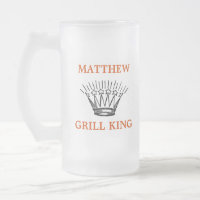 Personalised Grill King Funny