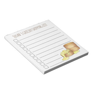 Personalised Grocery List Biscuits and Gravy Notepad