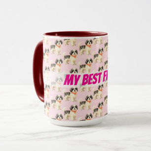 Personalised Grooming Dog Modern Collection Mug