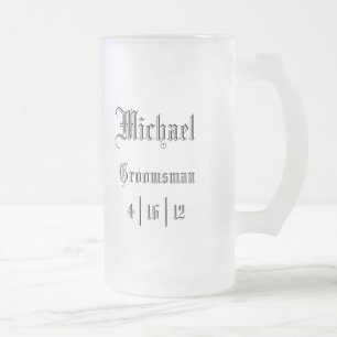 Personalised Groomsman Mug