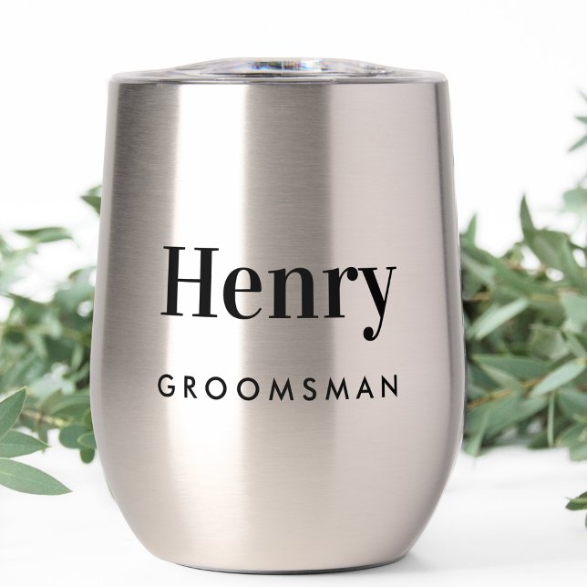 Personalised Groomsman Wedding (Creator Uploaded)