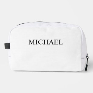 Personalised Groomsmen Gift Dopp Kit Bag Customise