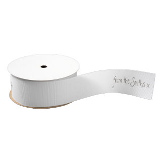 Personalised Grosgrain Ribbon