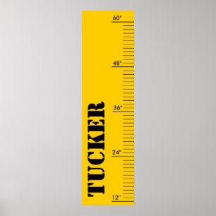 Personalised Growth Chart - Ruler