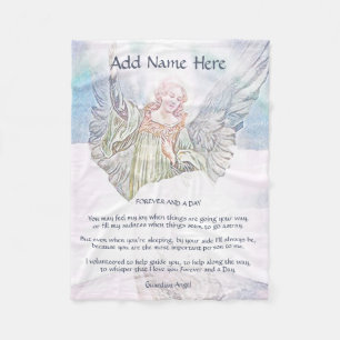 Personalised Guardian Angel Blanket