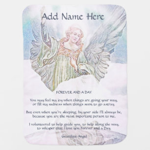 Personalised Guardian Angel Blanket