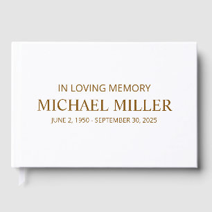 Personalised Guest Book, Custom Event Sign-In Book