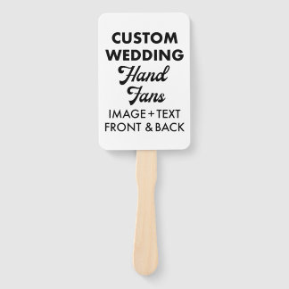 Personalised Guest Favour Wedding Fans (10)