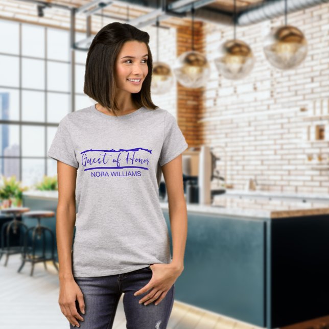 Personalised Guest of Honour T-Shirt (Creator Uploaded)