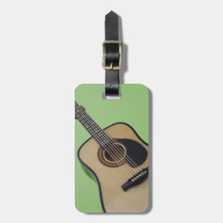 Personalised Guitar Luggage Tag