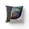 Personalised Guitar Rainbow Music Notes Pillow