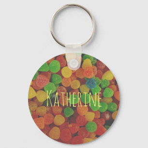 Personalised Gumdrops Key Ring