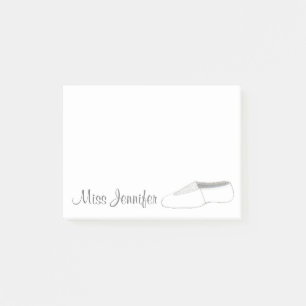 Personalised Gymnastics Coach Acro Teacher Post-It Notes