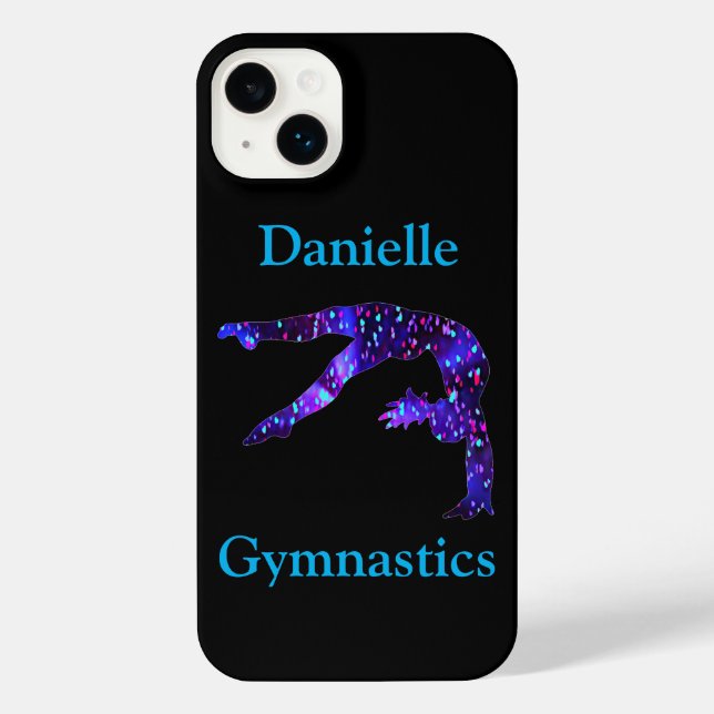 Personalised Gymnastics Handspring iPhone Case (Back)