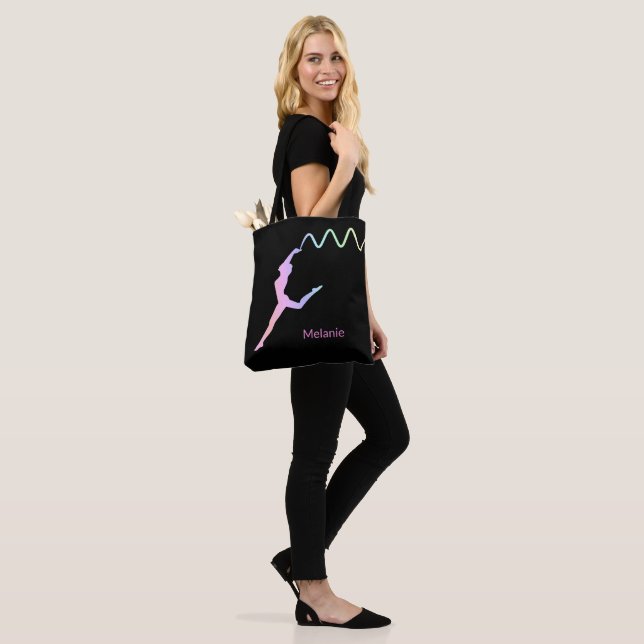 Personalised Gymnastics Tote Bag (On Model)