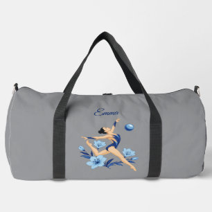 Personalised gymnast's duffle bag