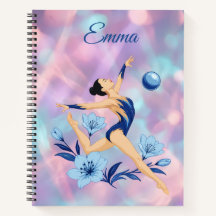 Personalised gymnast's notebook