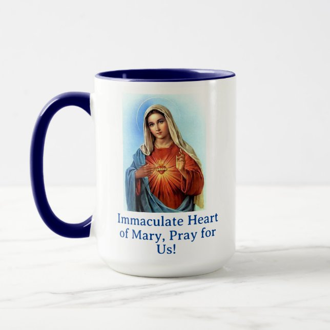 Personalised Hail Mary Mug (Left)