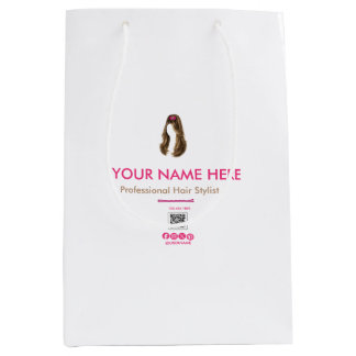 Personalised Hair Stylist Gift Bag