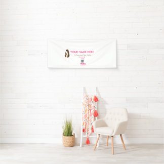 Personalised Hair Stylist Salon Banner