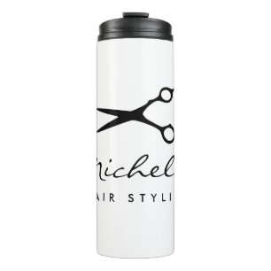 Personalised hair stylist thermal tumbler mug gift