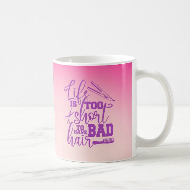 Personalised Hairstylist Humourous Mug (Right)