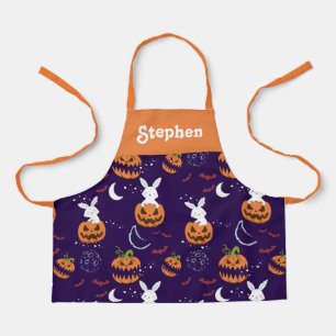 Personalised Halloween apron for kids