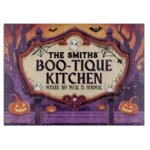 Personalised Halloween Boo-Tique Kitchen