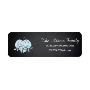 Personalised Halloween Chalkboard Little Pumpkin