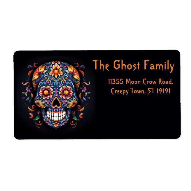 Personalised Halloween Ghosts Pumpkin (Front)