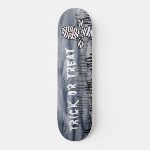 Personalised Halloween Horror Mummy Skateboard