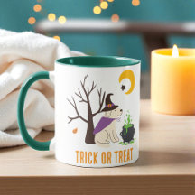 Personalised Halloween Labrador Dog Mum Mug Gift