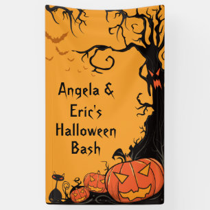 Personalised Halloween Party Banner