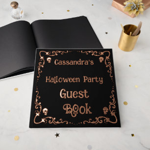 Personalised Halloween Party Guest Book