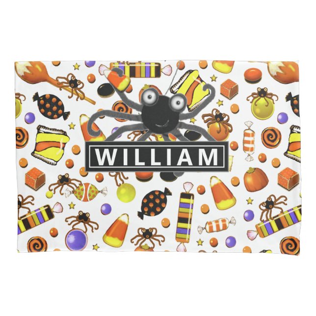 Personalised Halloween Pillowcase (Front)