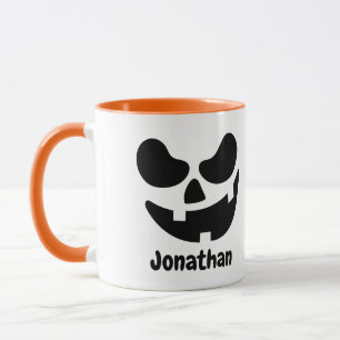Personalised Halloween Pumpkin Mug