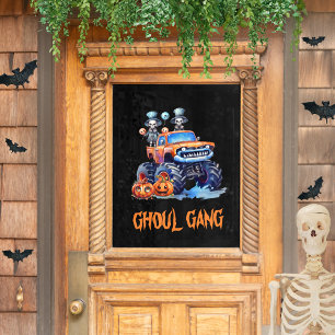 Personalised Halloween Window Decor for Parties Cling