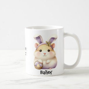 Personalised Hamster Pet Easter/Spring Mug