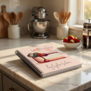 Personalised Hand-Drawn Cake Notebook