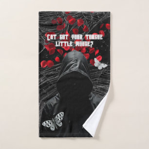 Personalised Hand Towel Haunting Adeline Zade Mead