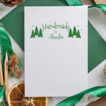 Personalised Handmade by Christmas Tree